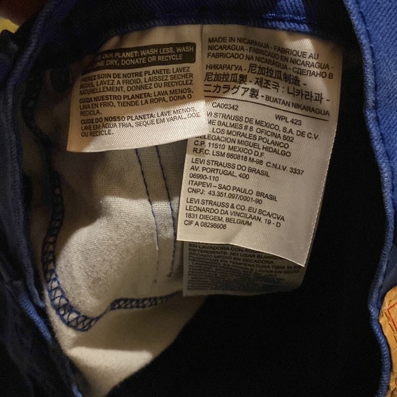 Levi’s blue jeans. - Picture 6 of 9